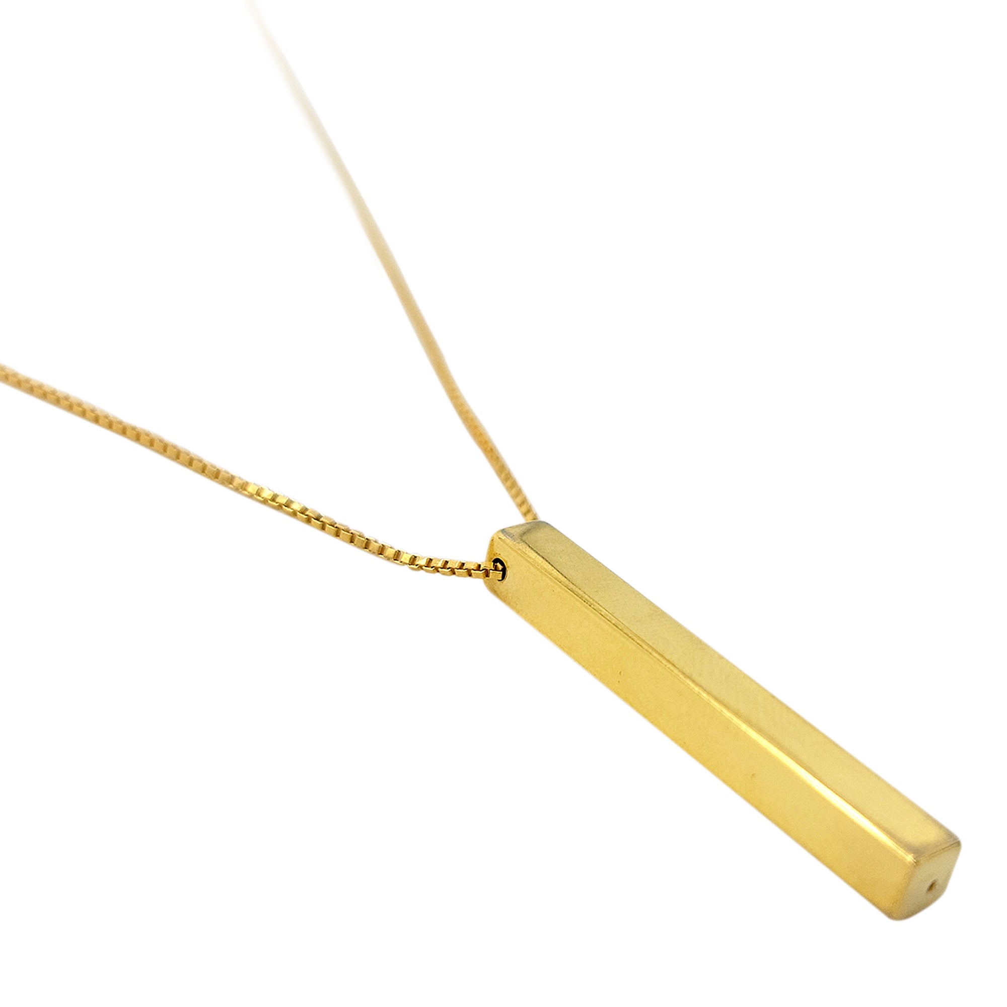 Muse pillar clearance bar necklace